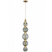 Avenue Lighting - LED Pendant - Zayna - Aged Brass- Union Lighting Luminaires Decor