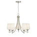 Savoy House Canada - Five Light Chandelier - Octave - Satin Nickel- Union Lighting Luminaires Decor