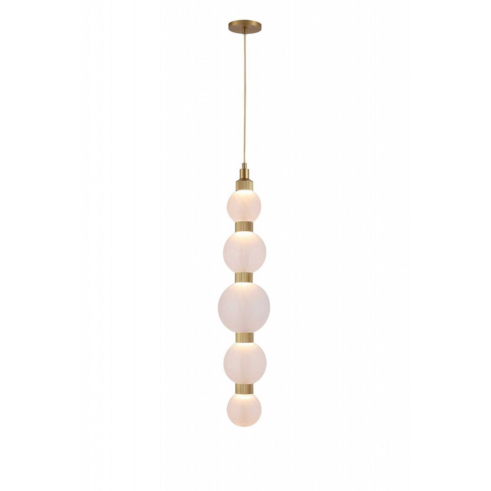 Avenue Lighting - LED Pendant - Zayna - Aged Brass- Union Lighting Luminaires Decor