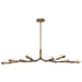 Avenue Lighting - LED Chandelier - Geneva - Rusted Gold- Union Lighting Luminaires Decor