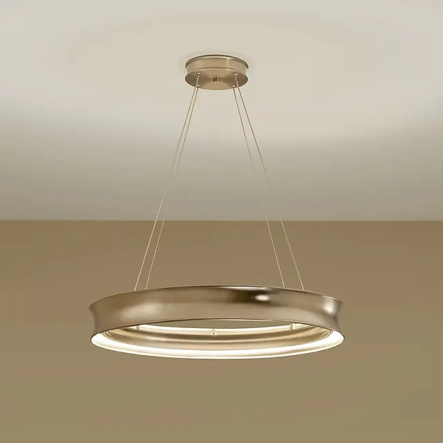 Kichler Canada - LED Chandelier - Larousse - Champagne Bronze- Union Lighting Luminaires Decor