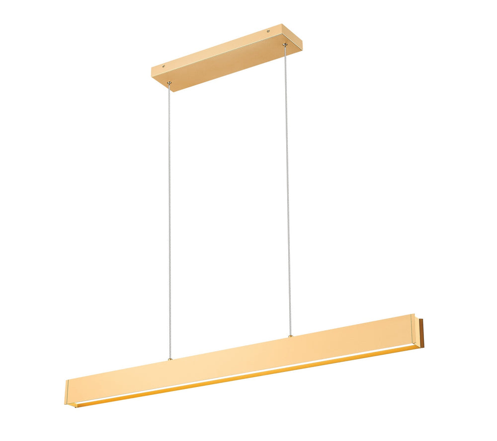 Z-Lite Canada - LED Linear Chandelier - Hudson - Gold- Union Lighting Luminaires Decor
