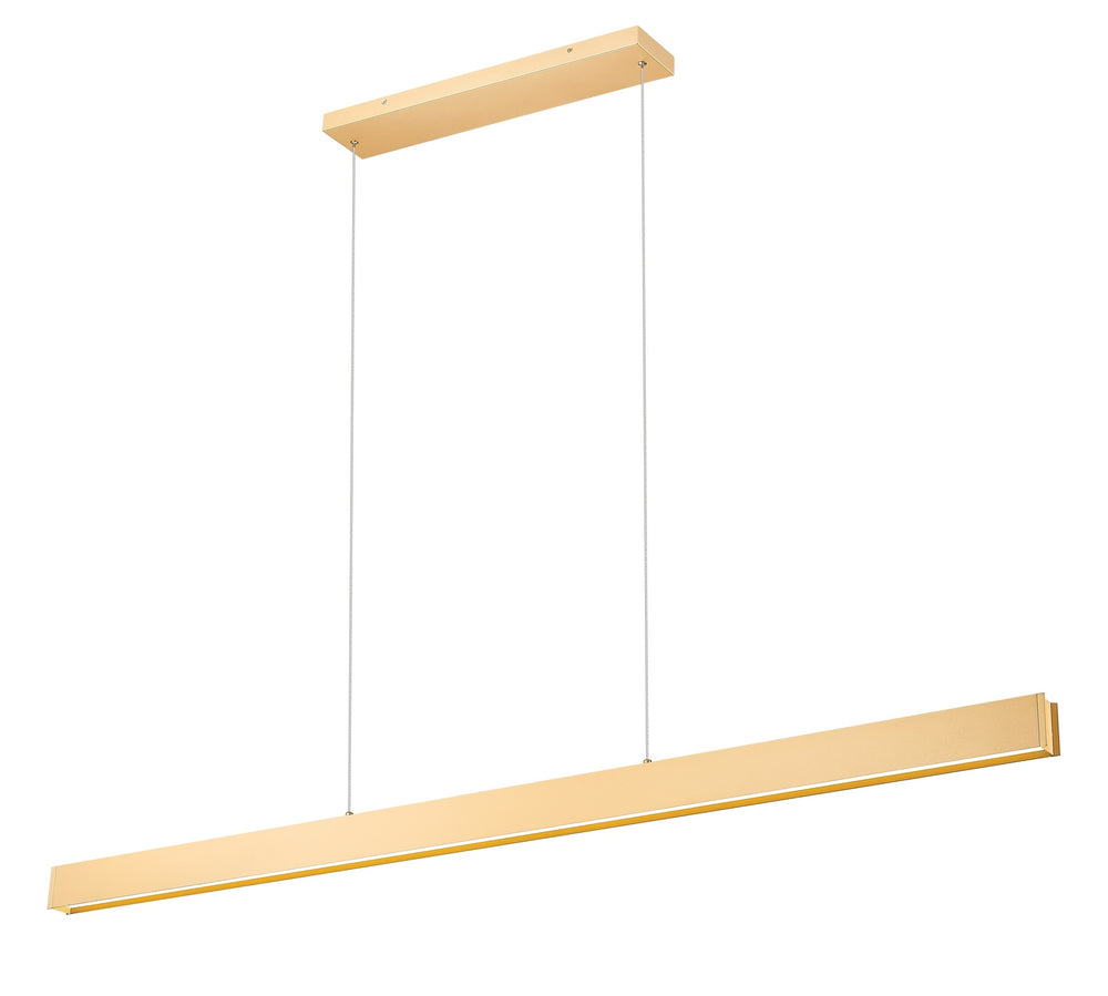 Z-Lite Canada - LED Linear Chandelier - Hudson - Gold- Union Lighting Luminaires Decor