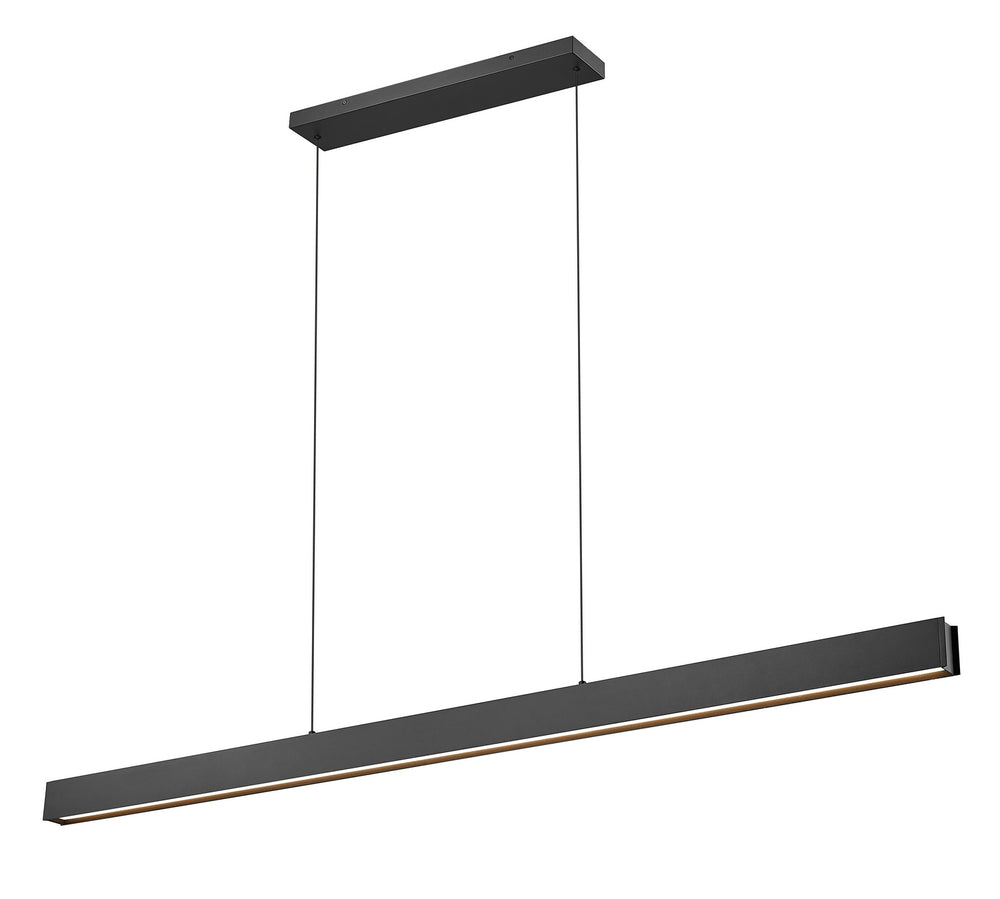 Z-Lite Canada - LED Linear Chandelier - Hudson - Matte Black- Union Lighting Luminaires Decor