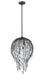 Z-Lite Canada - Six Light Pendant - Gabriella - Matte Black- Union Lighting Luminaires Decor