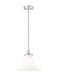 Z-Lite Canada - One Light Pendant - Fleur - Brushed Nickel- Union Lighting Luminaires Decor