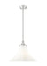 Z-Lite Canada - One Light Pendant - Fleur - Brushed Nickel- Union Lighting Luminaires Decor