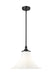 Z-Lite Canada - One Light Pendant - Fleur - Matte Black- Union Lighting Luminaires Decor