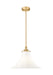 Z-Lite Canada - One Light Pendant - Fleur - Modern Gold- Union Lighting Luminaires Decor