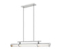Z-Lite Canada - LED Linear Chandelier - Benoit - Brushed Nickel- Union Lighting Luminaires Decor