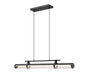 Z-Lite Canada - LED Linear Chandelier - Benoit - Matte Black- Union Lighting Luminaires Decor