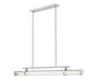 Z-Lite Canada - LED Linear Chandelier - Benoit - Brushed Nickel- Union Lighting Luminaires Decor
