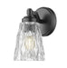 Z-Lite Canada - One Light Wall Sconce - Andree - Matte Black- Union Lighting Luminaires Decor