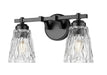Z-Lite Canada - Two Light Vanity - Andree - Matte Black- Union Lighting Luminaires Decor