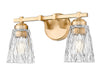 Z-Lite Canada - Two Light Vanity - Andree - Modern Gold- Union Lighting Luminaires Decor