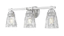 Z-Lite Canada - Three Light Vanity - Andree - Brushed Nickel- Union Lighting Luminaires Decor