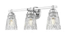 Z-Lite Canada - Three Light Vanity - Andree - Chrome- Union Lighting Luminaires Decor