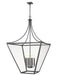 Z-Lite Canada - Eight Light Chandelier - Montalcino - Iron Ore- Union Lighting Luminaires Decor