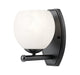 Z-Lite Canada - One Light Wall Sconce - Colette - Matte Black- Union Lighting Luminaires Decor