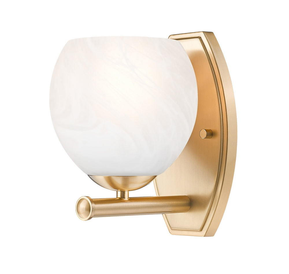 Z-Lite Canada - One Light Wall Sconce - Colette - Modern Gold- Union Lighting Luminaires Decor
