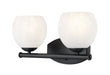 Z-Lite Canada - Two Light Vanity - Colette - Matte Black- Union Lighting Luminaires Decor