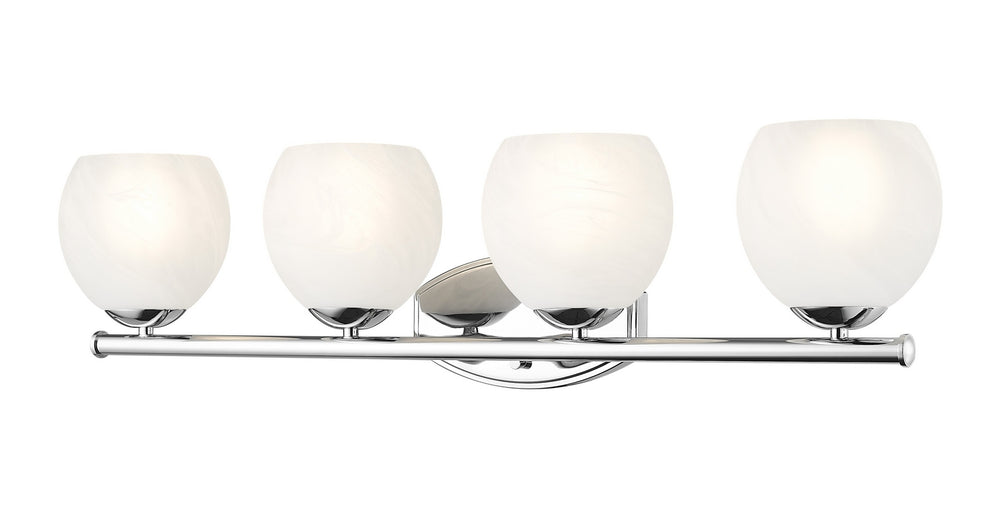 Z-Lite Canada - Four Light Vanity - Colette - Chrome- Union Lighting Luminaires Decor