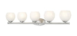 Z-Lite Canada - Five Light Vanity - Colette - Brushed Nickel- Union Lighting Luminaires Decor