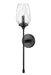 Z-Lite Canada - One Light Wall Sconce - Cassian - Matte Black- Union Lighting Luminaires Decor