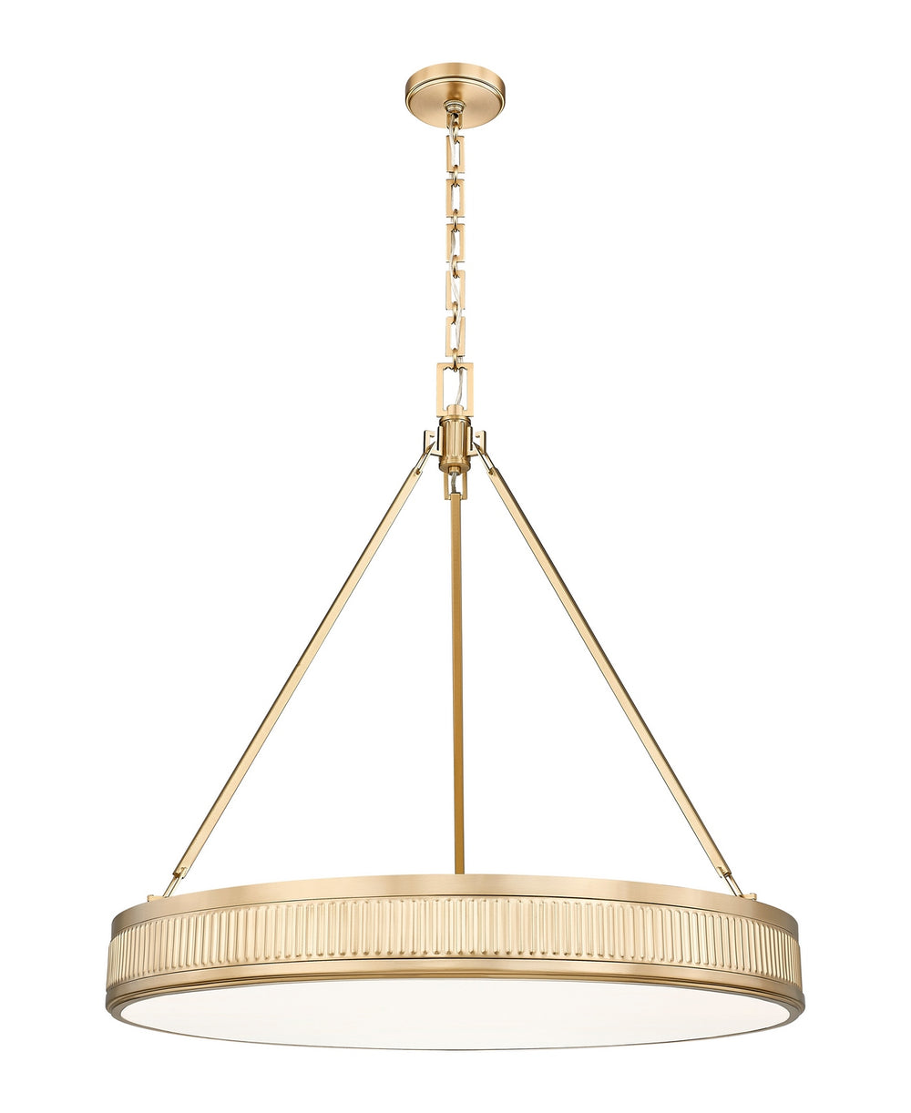 Z-Lite Canada - LED Pendant - Quinn - Modern Gold- Union Lighting Luminaires Decor