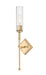 Z-Lite Canada - One Light Wall Sconce - Esme - Modern Gold- Union Lighting Luminaires Decor