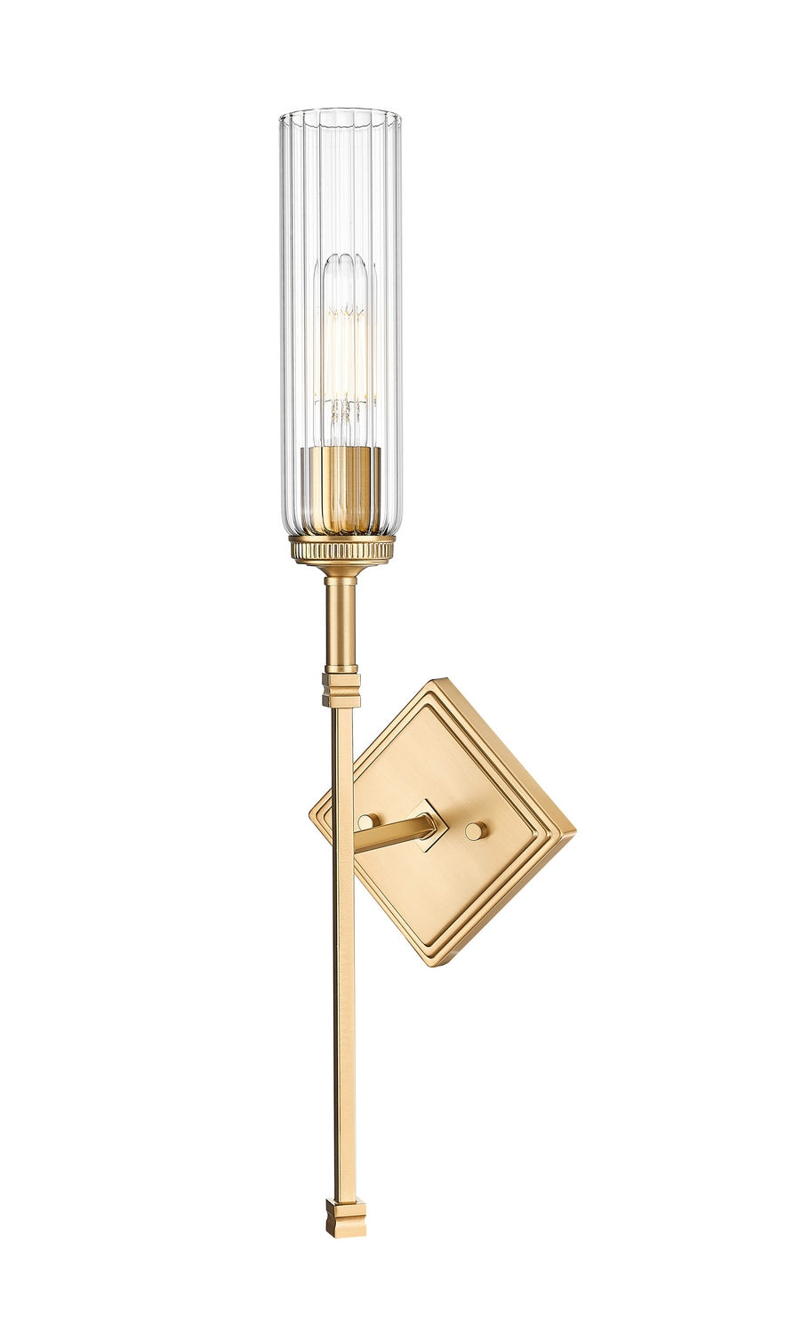 Z-Lite Canada - One Light Wall Sconce - Esme - Modern Gold- Union Lighting Luminaires Decor