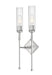 Z-Lite Canada - Two Light Wall Sconce - Esme - Brushed Nickel- Union Lighting Luminaires Decor