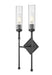 Z-Lite Canada - Two Light Wall Sconce - Esme - Matte Black- Union Lighting Luminaires Decor