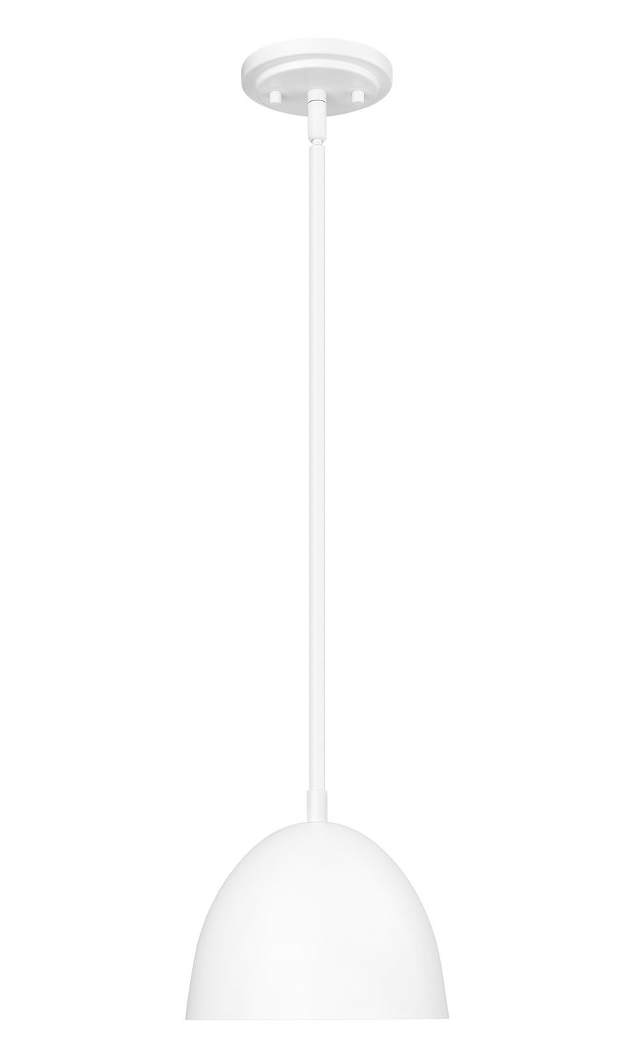 Z-Lite Canada - One Light Pendant - Vega - Matte White- Union Lighting Luminaires Decor