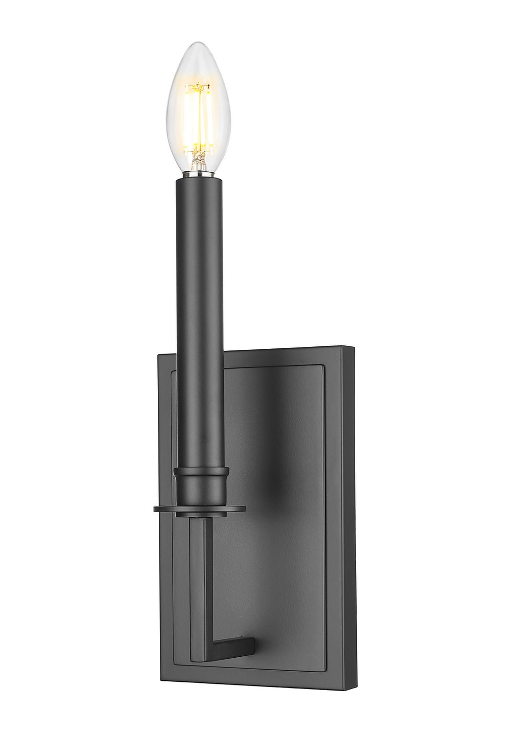 Z-Lite Canada - Two Light Wall Sconce - Orson - Matte Black- Union Lighting Luminaires Decor