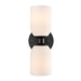 DVI Canada - Two Light Wall Sconce - Ratik - Ebony- Union Lighting Luminaires Decor