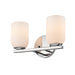 DVI Canada - Two Light Vanity - Ratik - Chrome- Union Lighting Luminaires Decor