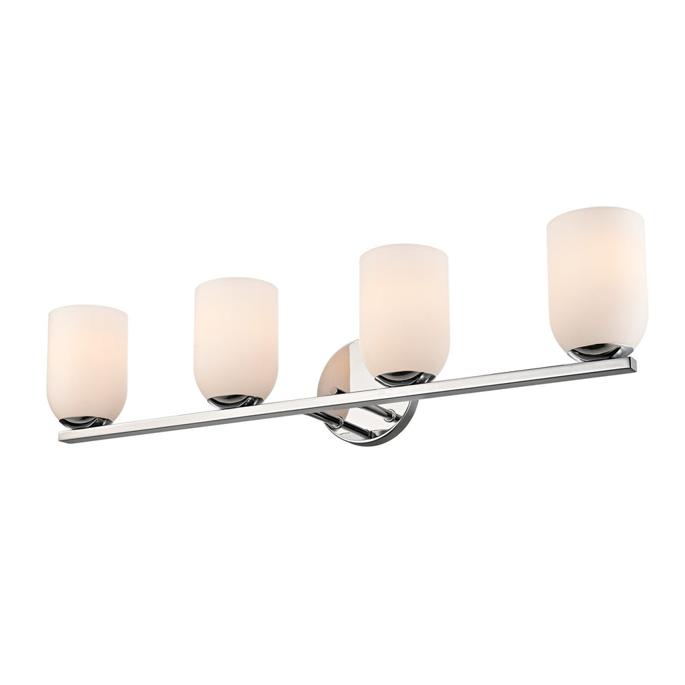 DVI Canada - Four Light Vanity - Ratik - Chrome- Union Lighting Luminaires Decor