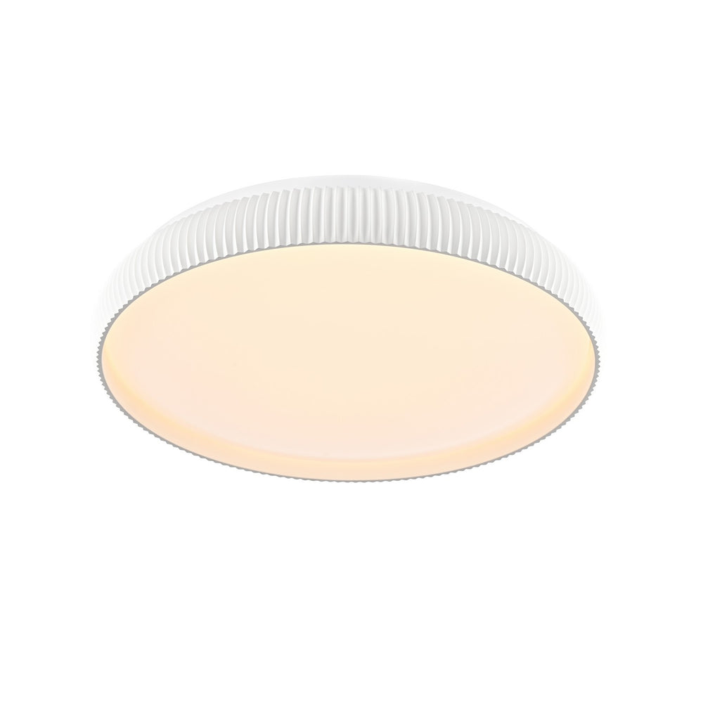 DVI Canada - LED Flushmount - Fundy - Matte White- Union Lighting Luminaires Decor
