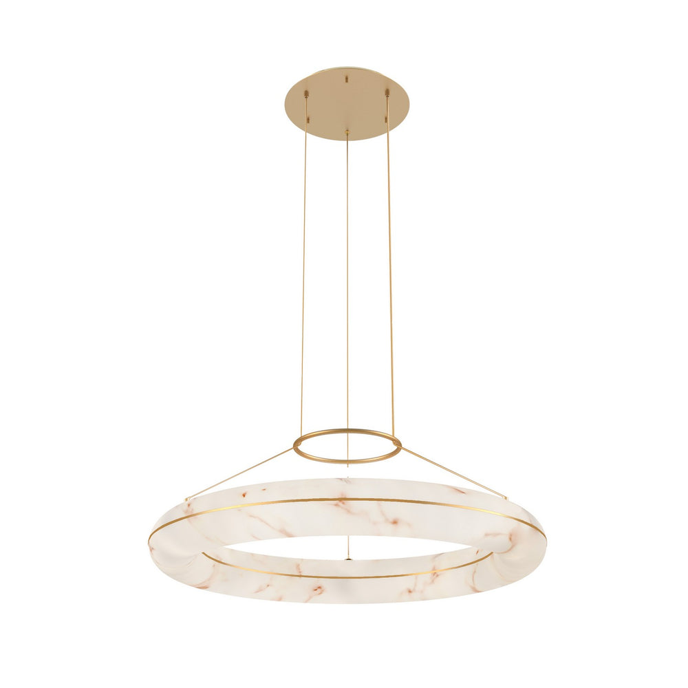 DVI Canada - LED Pendant - Beignet - Champagne Gold- Union Lighting Luminaires Decor