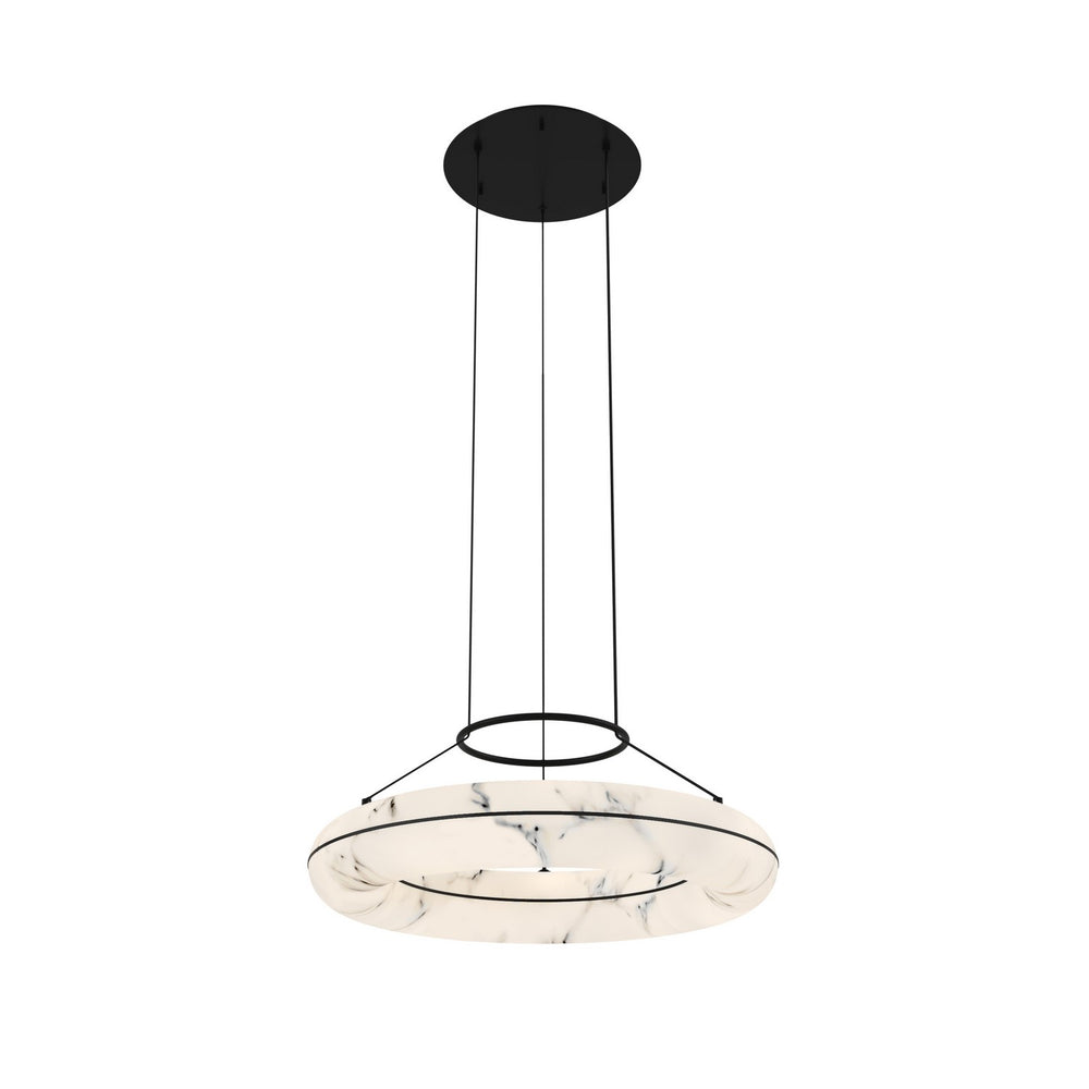 DVI Canada - LED Pendant - Beignet - Ebony- Union Lighting Luminaires Decor
