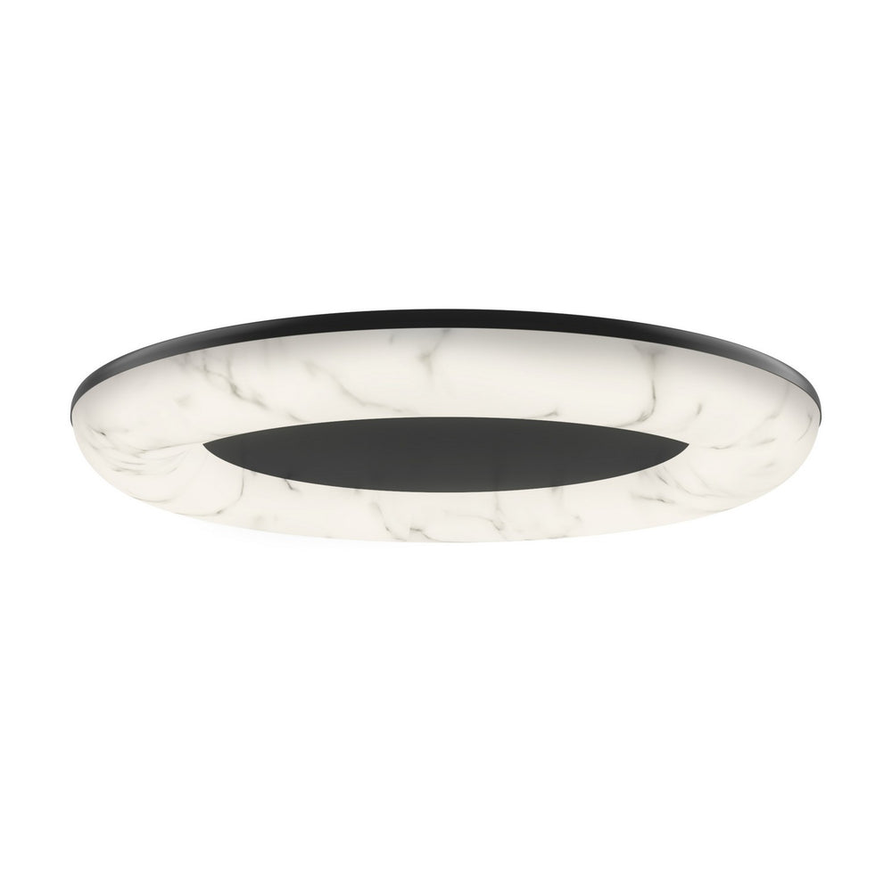DVI Canada - LED Flushmount - Beignet - Ebony- Union Lighting Luminaires Decor