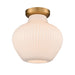 DVI Canada - One Light Flushmount - Notre Dame - Champagne Gold- Union Lighting Luminaires Decor