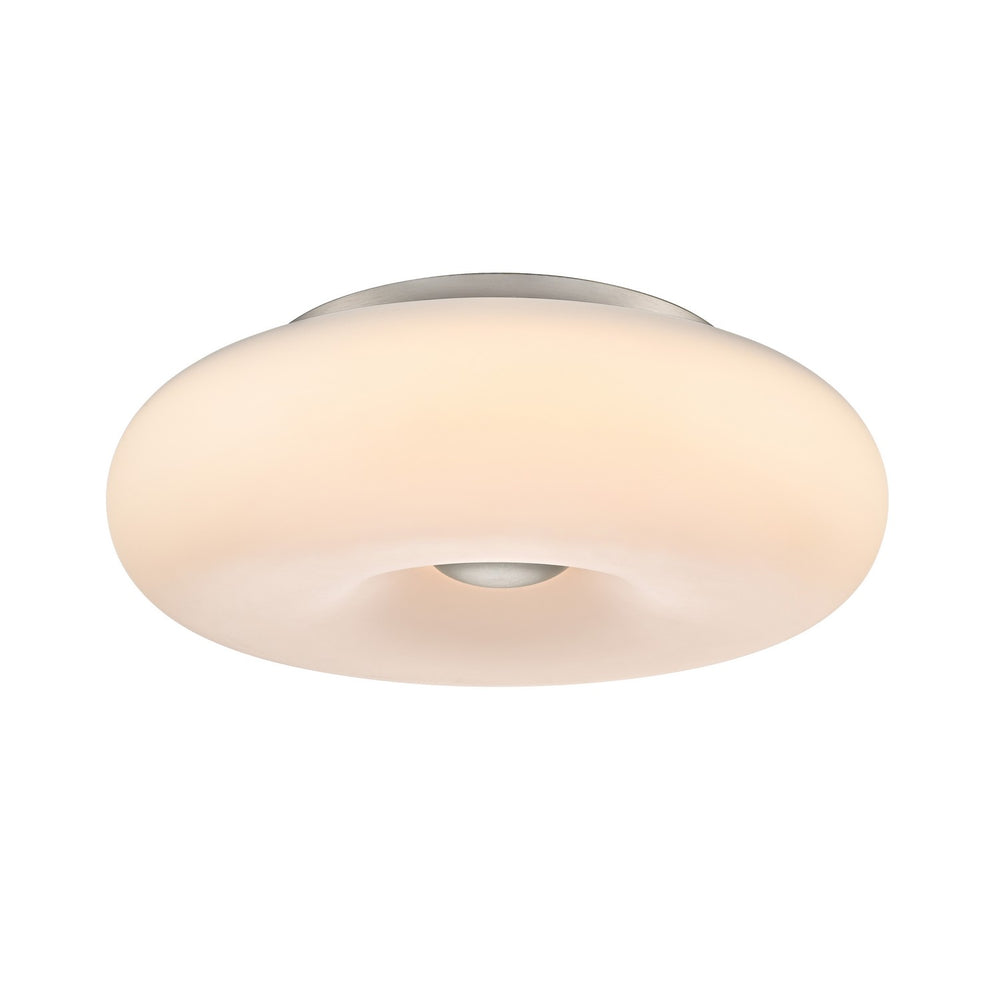 DVI Canada - LED Flushmount - Portage - Satin Nickel- Union Lighting Luminaires Decor