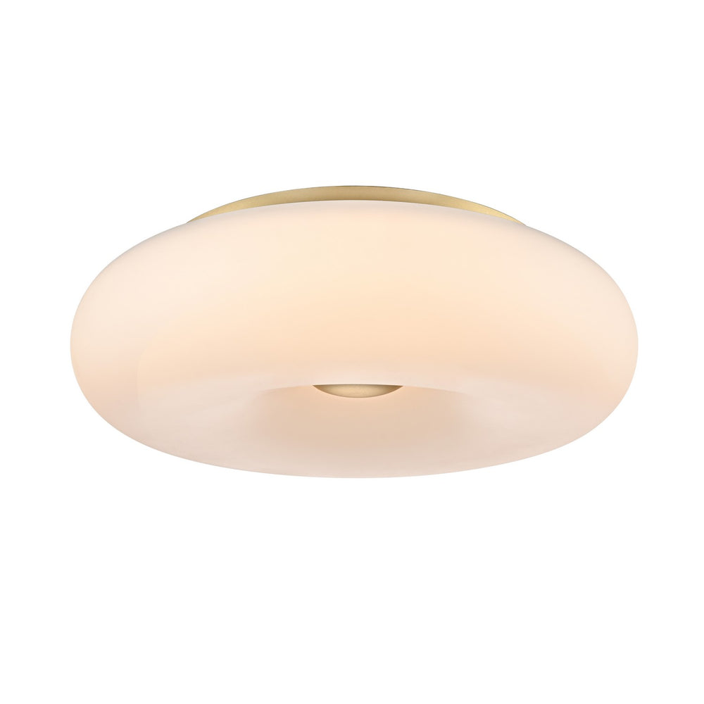DVI Canada - LED Flushmount - Portage - Champagne Gold- Union Lighting Luminaires Decor