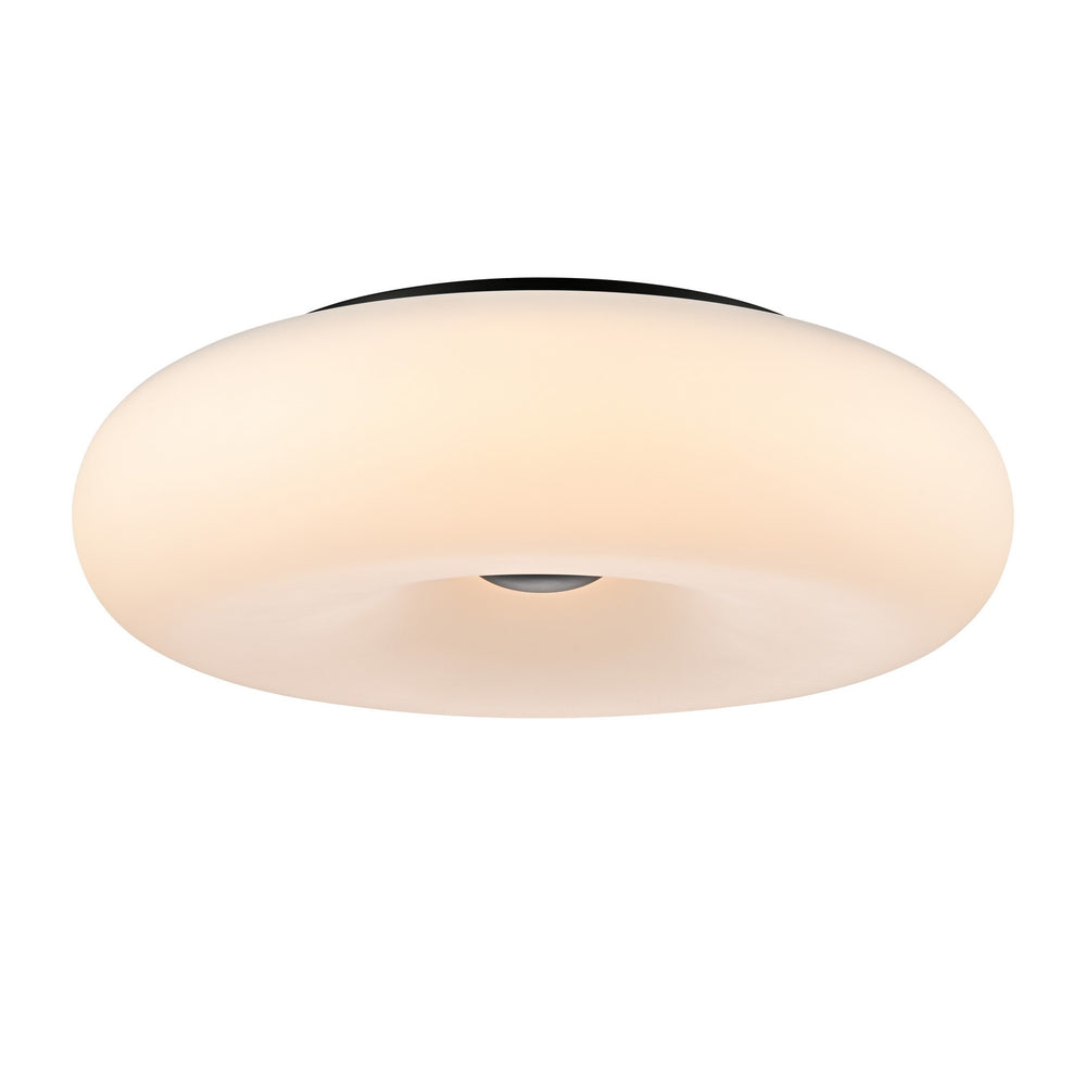 DVI Canada - LED Flushmount - Portage - Ebony- Union Lighting Luminaires Decor