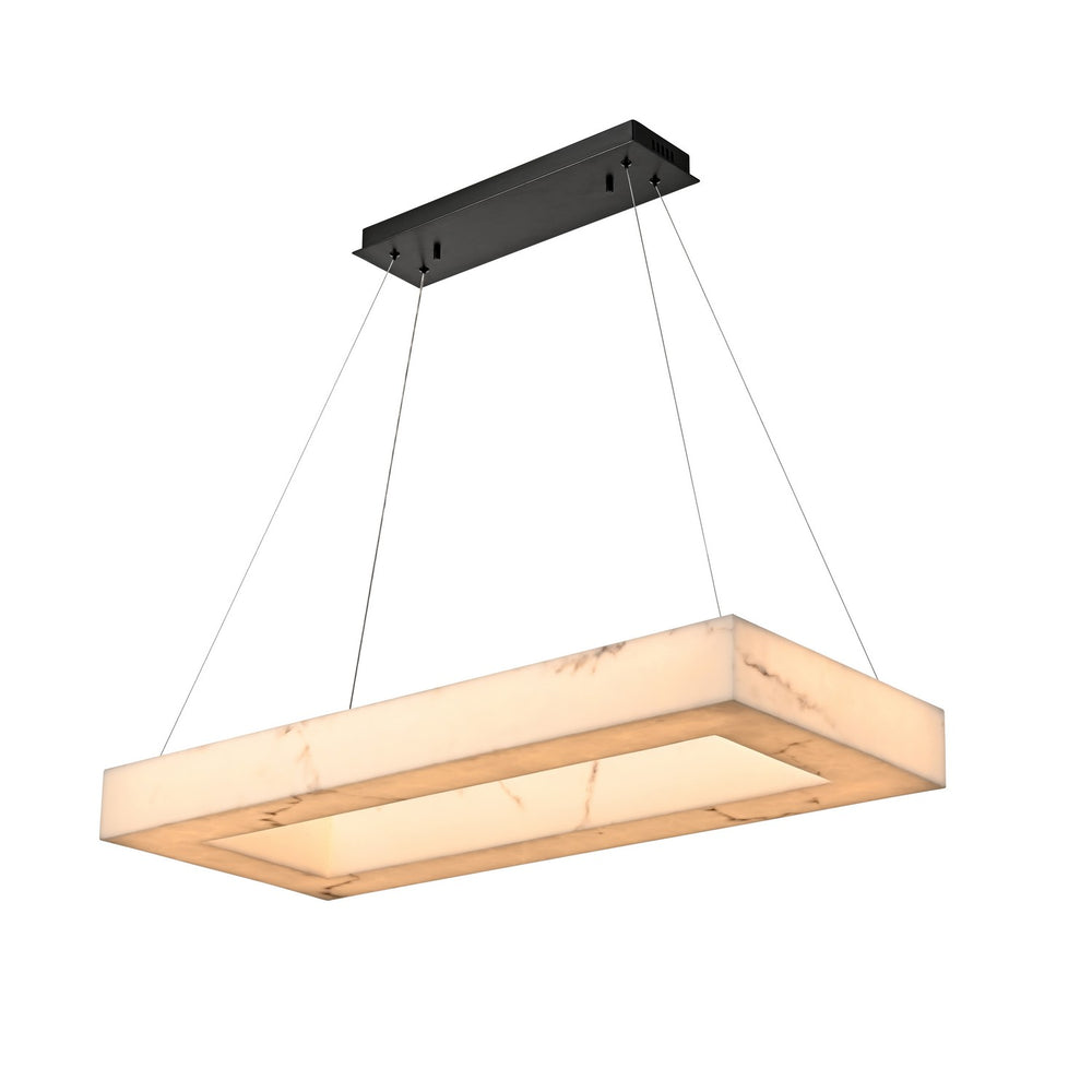 DVI Canada - LED Linear Pendant - Topaz - Ebony- Union Lighting Luminaires Decor