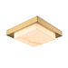 DVI Canada - LED Flushmount - Topaz - Champagne Gold- Union Lighting Luminaires Decor