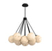 DVI Canada - 13 Light Pendant - Ville Marie - Ebony- Union Lighting Luminaires Decor