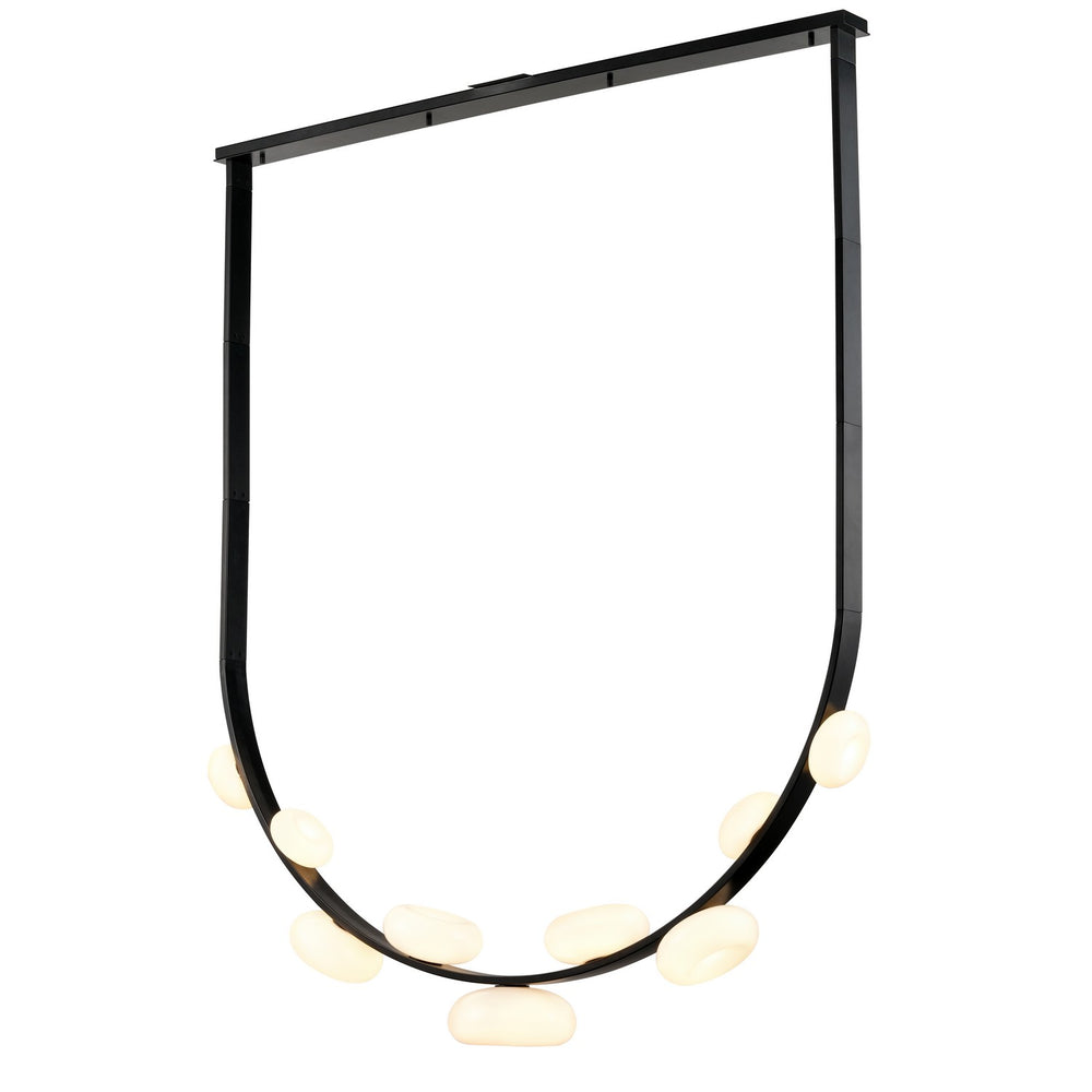 DVI Canada - LED Linear Pendant - Invermere - Ebony- Union Lighting Luminaires Decor